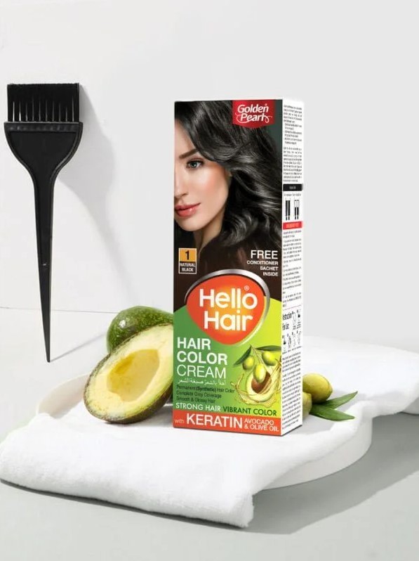 Hello Hair Hair Color Natural Black 1